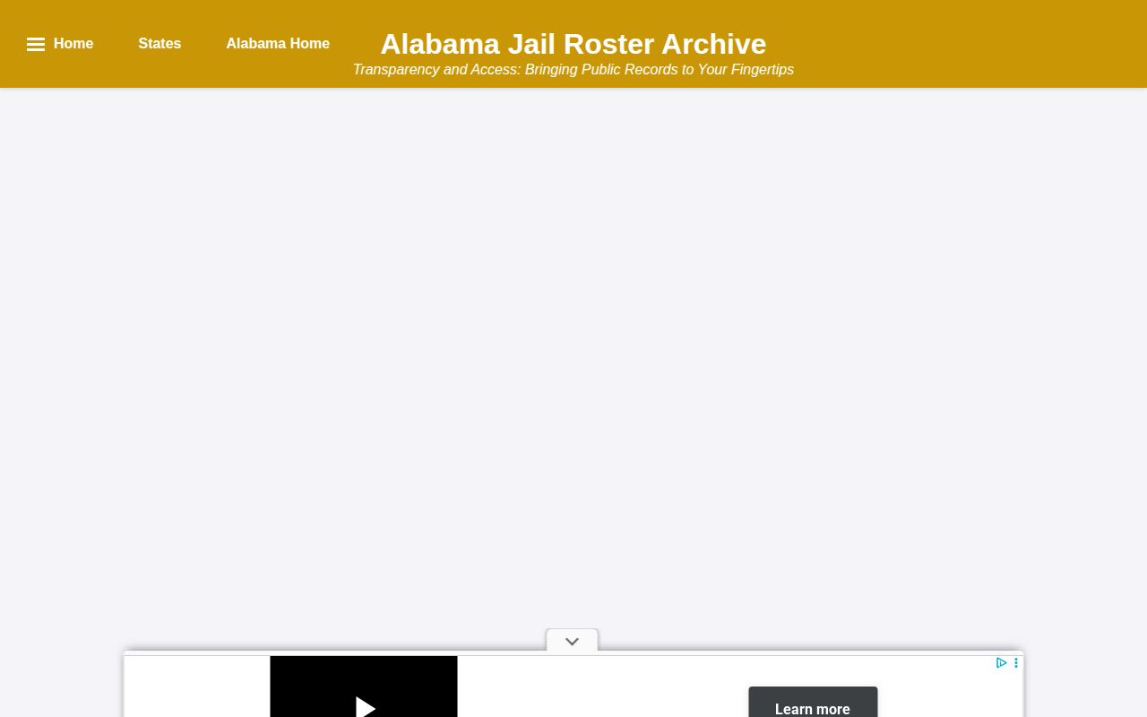 Dale County busted mugshots historical inmate roster interface