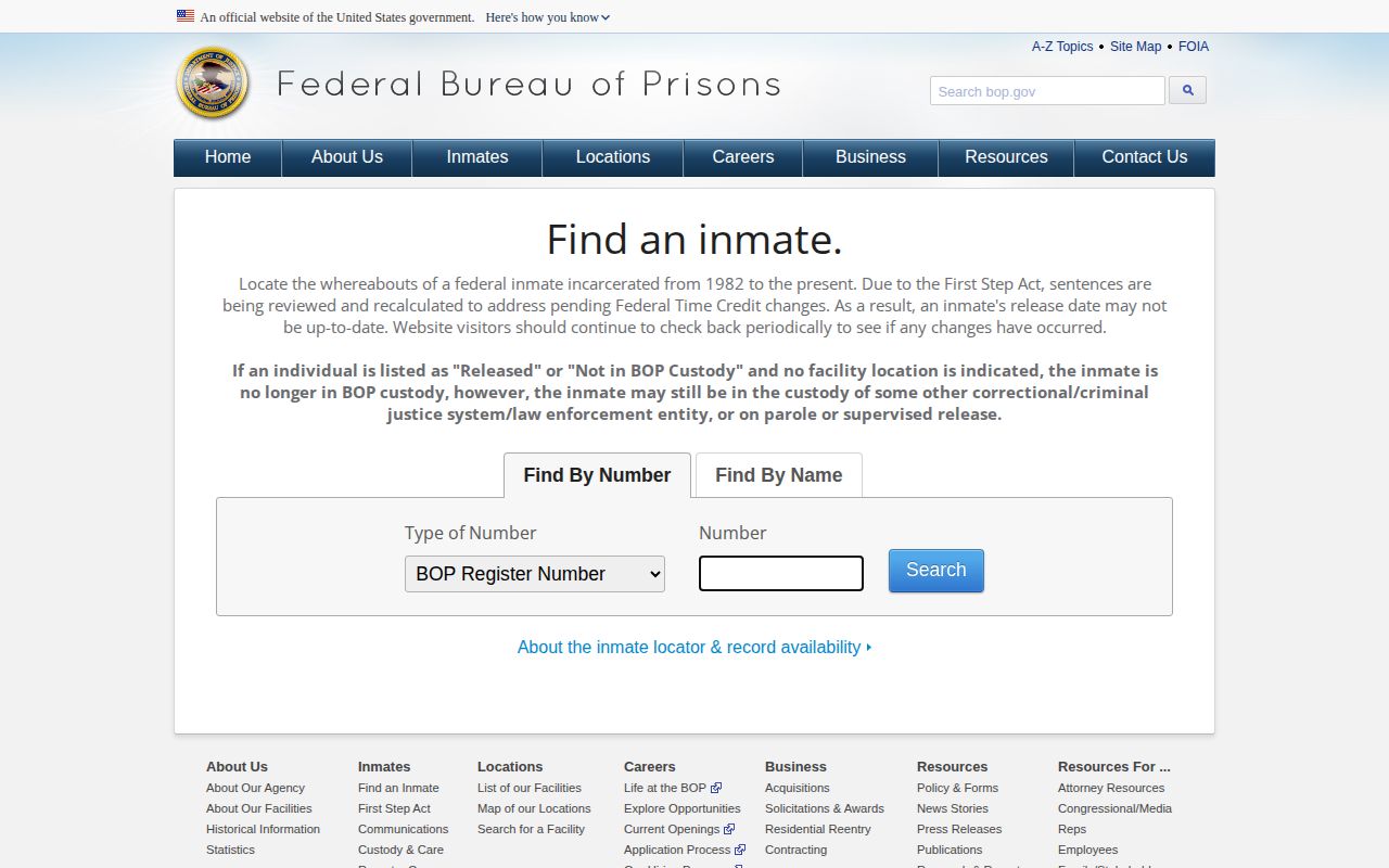 Dale County warrant research federal prison locator record search