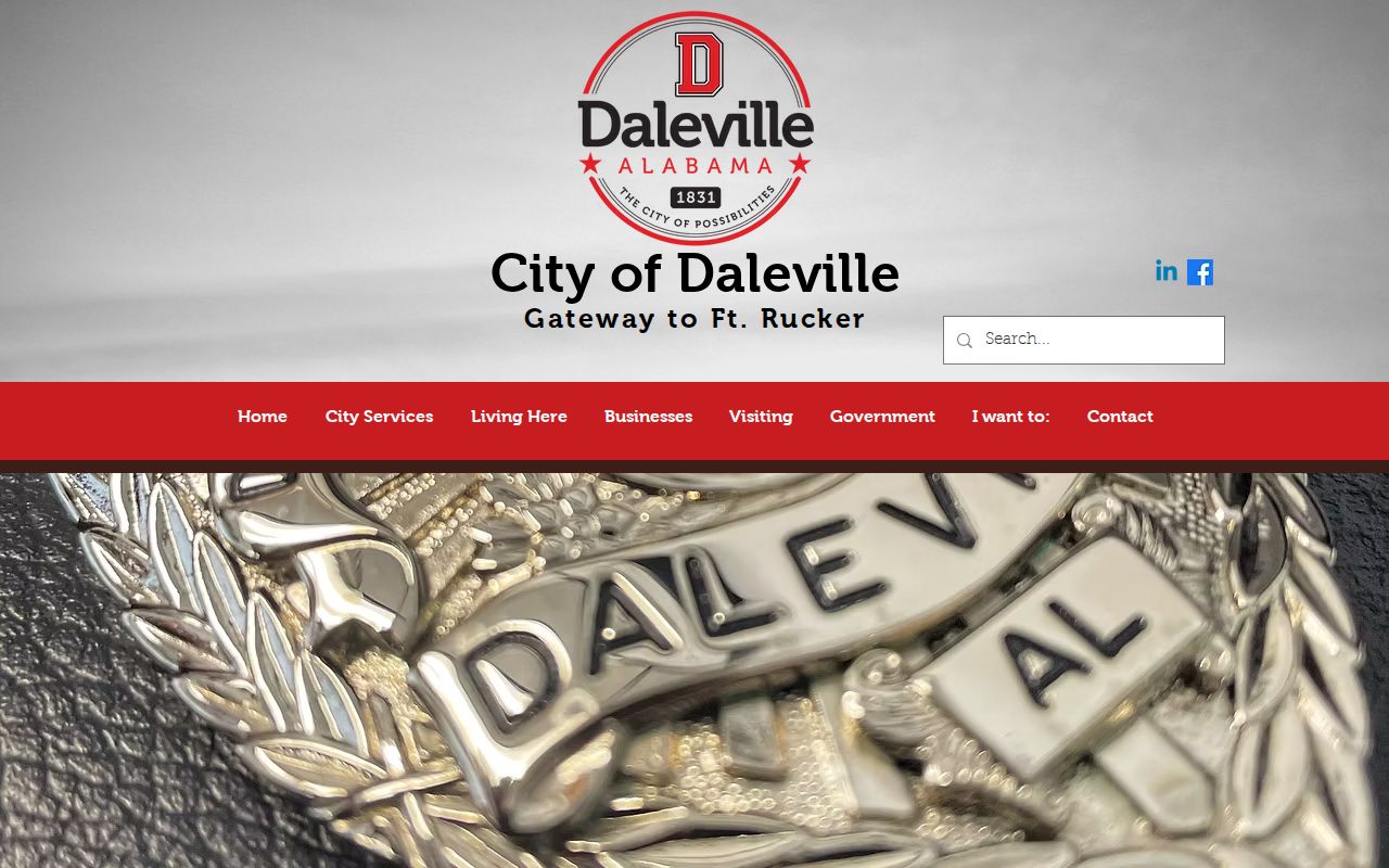 Daleville Public Safety police contact for Dale County arrest records
