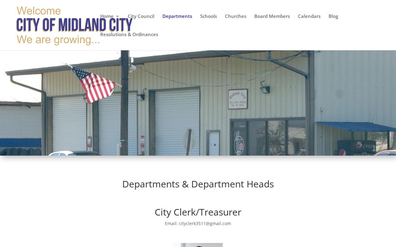 Midland City police and clerk contacts for Dale County arrest records